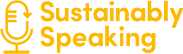 Sustainably speaking logo