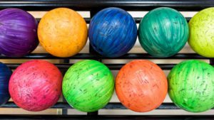 bowling balls