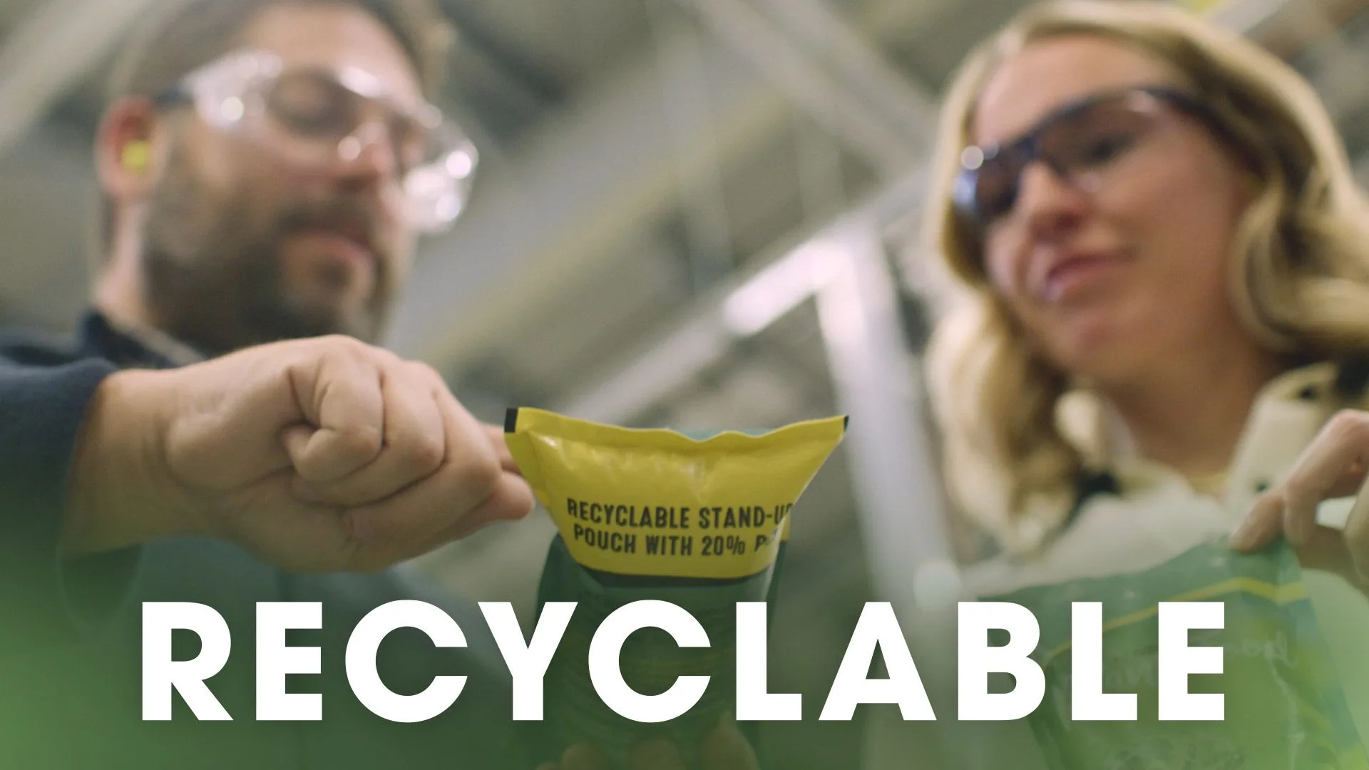 Still from designed for recycling video.