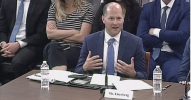 Rich Eisenberg testified in Congress