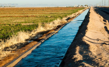 farm irrigation canal